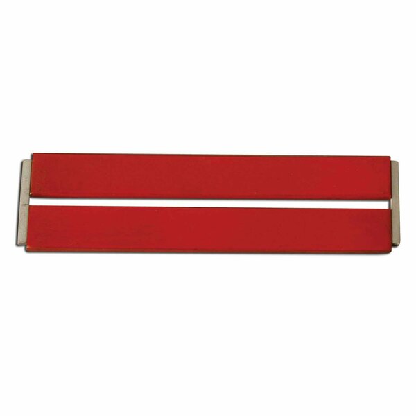 Frey Scientific Painted Steel Bar Magnets - Pack of 2 - Red, 2PK 3101-20